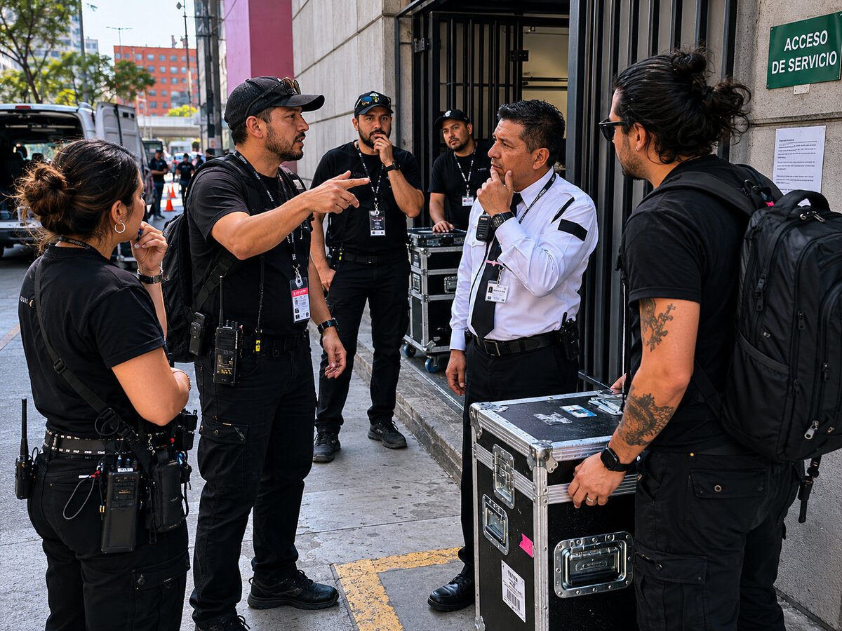 Equipo de cámaras y lentes