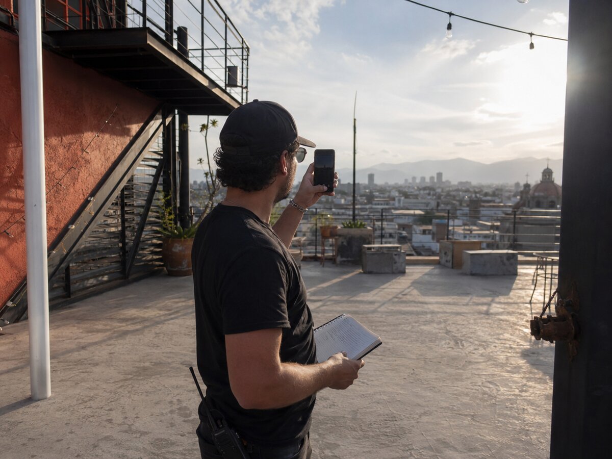 Scouting rooftop Ciudad de México